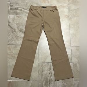 Banana Republic Martin Fit Womens Dress Pants Slacks Size 8 Stretch beige
